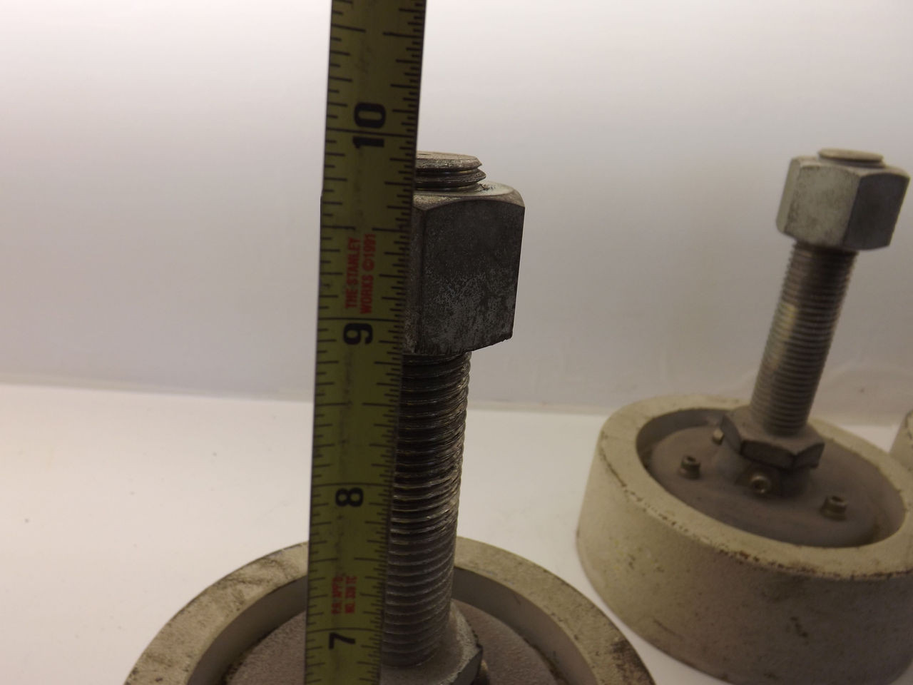 Lot of 4 Heavy Duty Industrial Machine Leveling Feet T40087 OCO